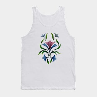 symmetric organic pattern Tank Top